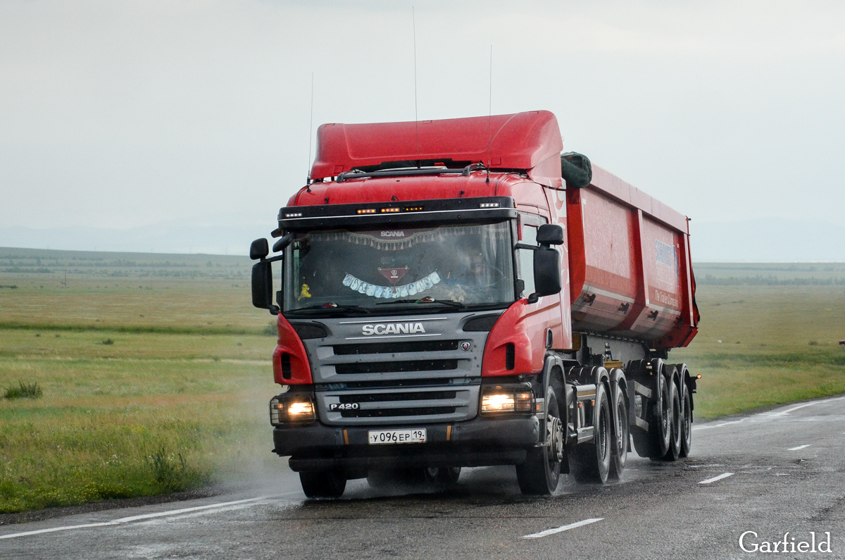 Хакасия, № У 096 ЕР 19 — Scania ('2004) P420