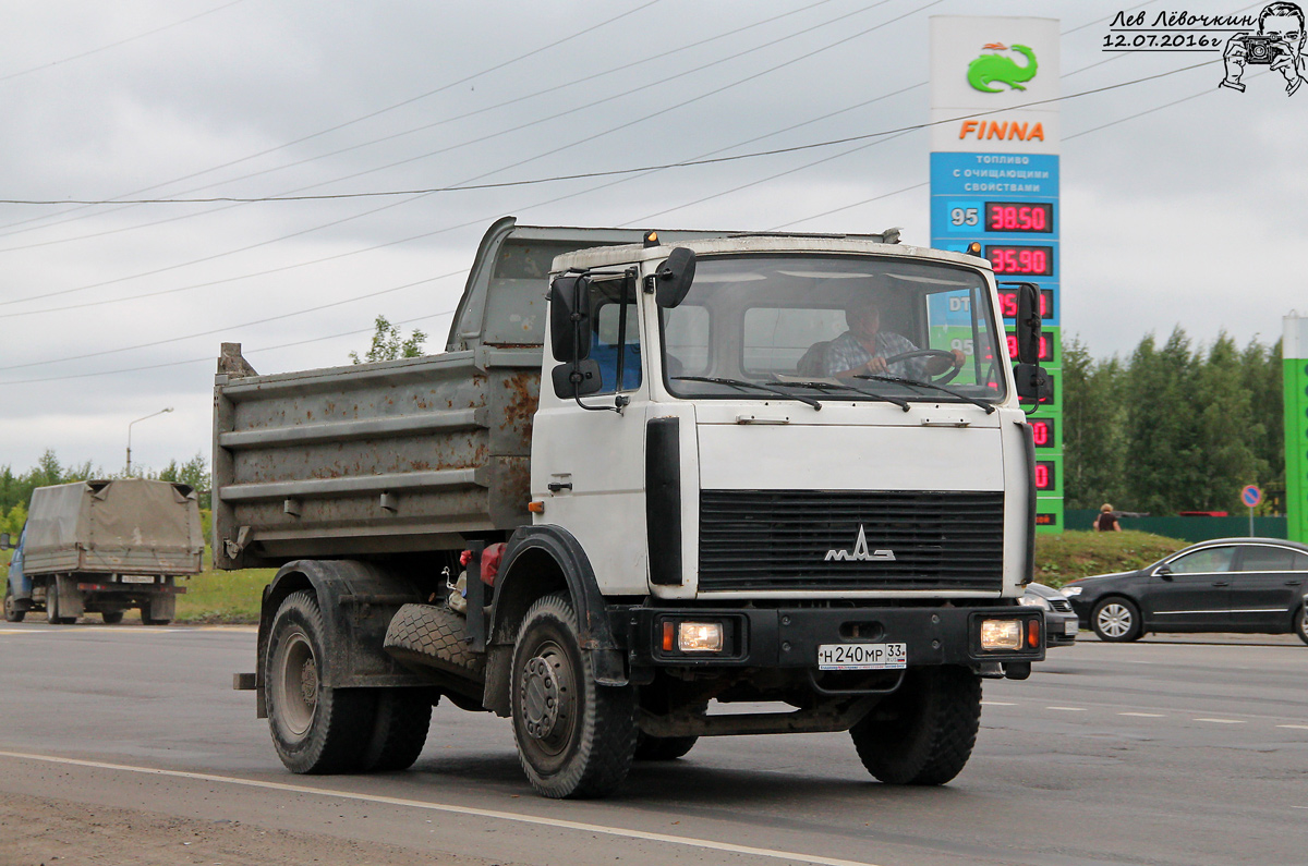 Владимирская область, № Н 240 МР 33 — МАЗ-5551A2