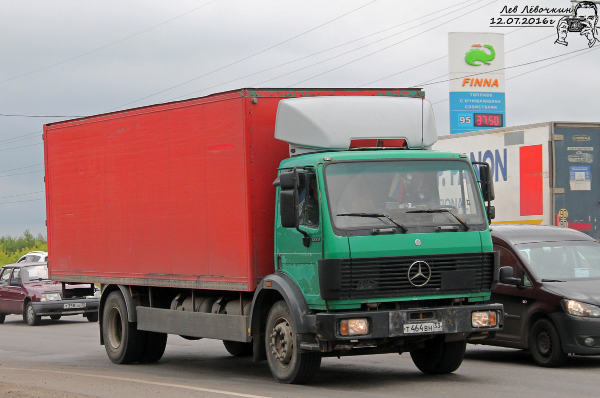 Владимирская область, № Т 464 ВН 33 — Mercedes-Benz SK (общ. мод.)