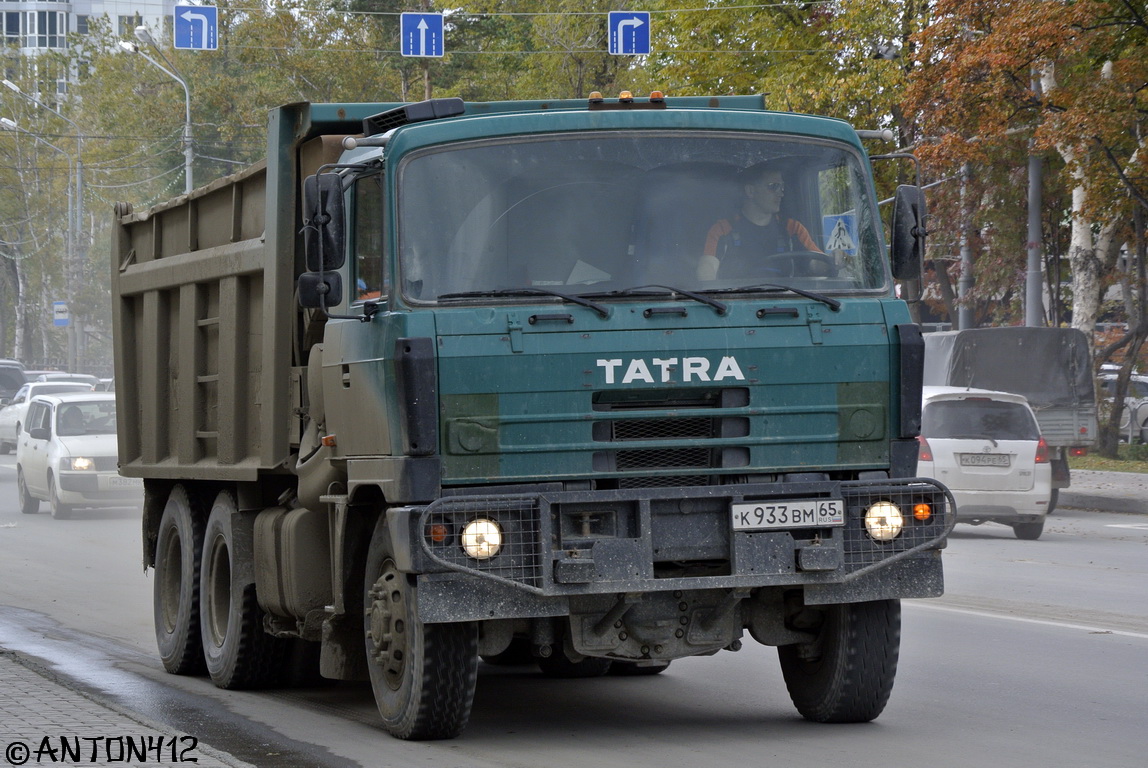 Сахалинская область, № К 933 ВМ 65 — Tatra 815-250S01