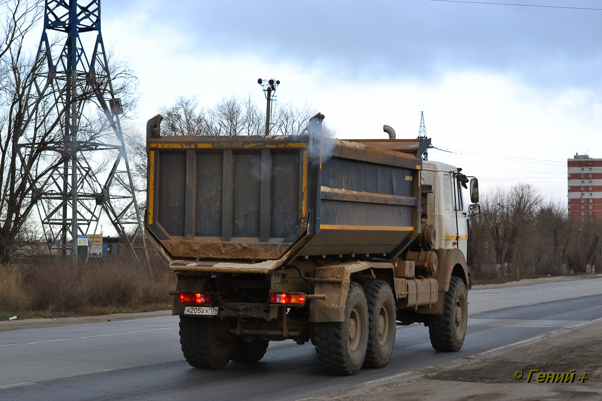 Волгоградская область, № А 205 АУ 134 — МАЗ-6317X9