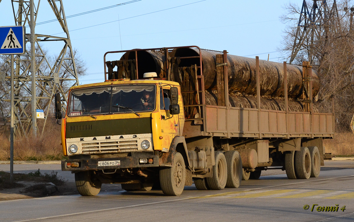 Волгоградская область, № С 606 РО 34 — КамАЗ-5410