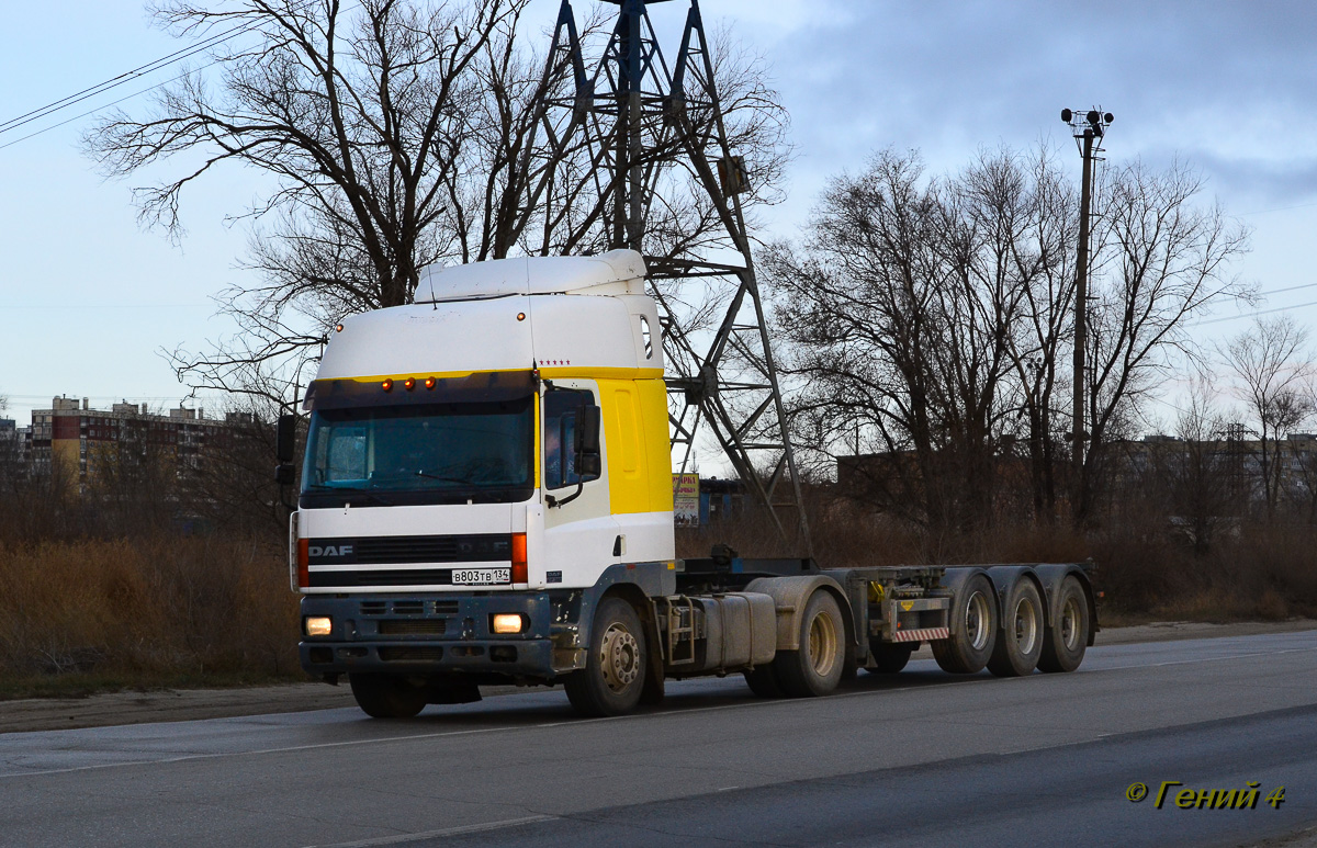 Волгоградская область, № В 803 ТВ 134 — DAF 85 (CF) FT