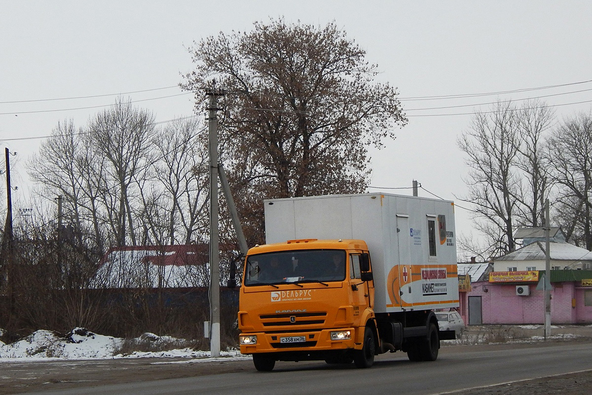 Воронежская область, № С 358 ХМ 36 — КамАЗ-4308-R4