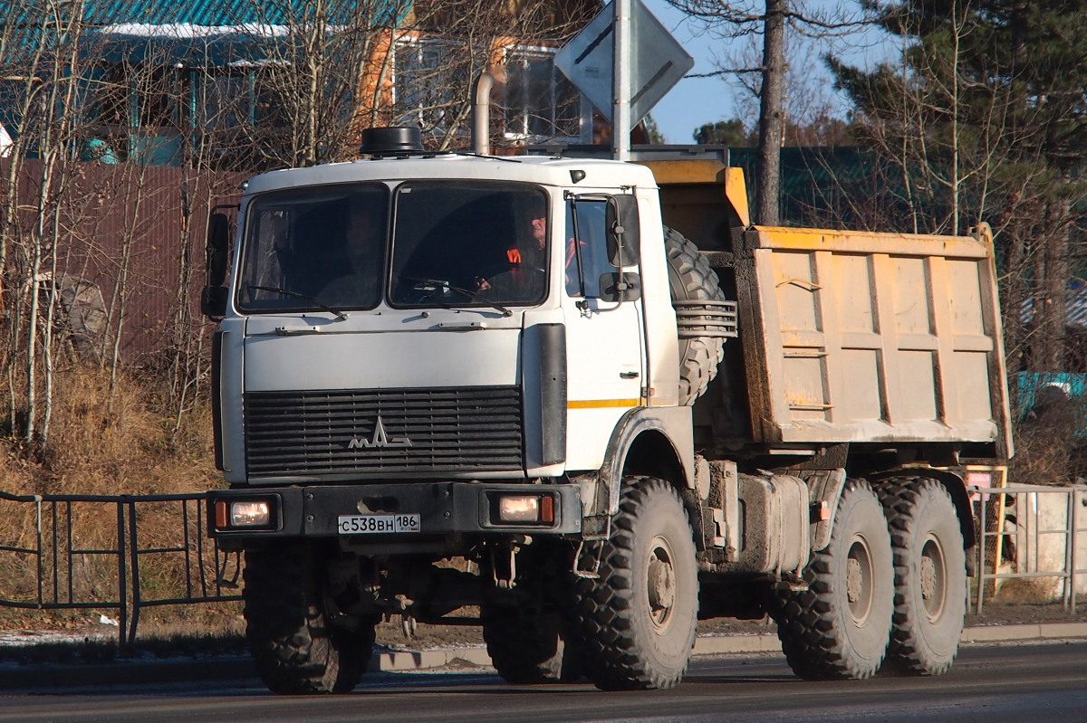 Ханты-Мансийский автоном.округ, № С 538 ВН 186 — МАЗ-6517X9