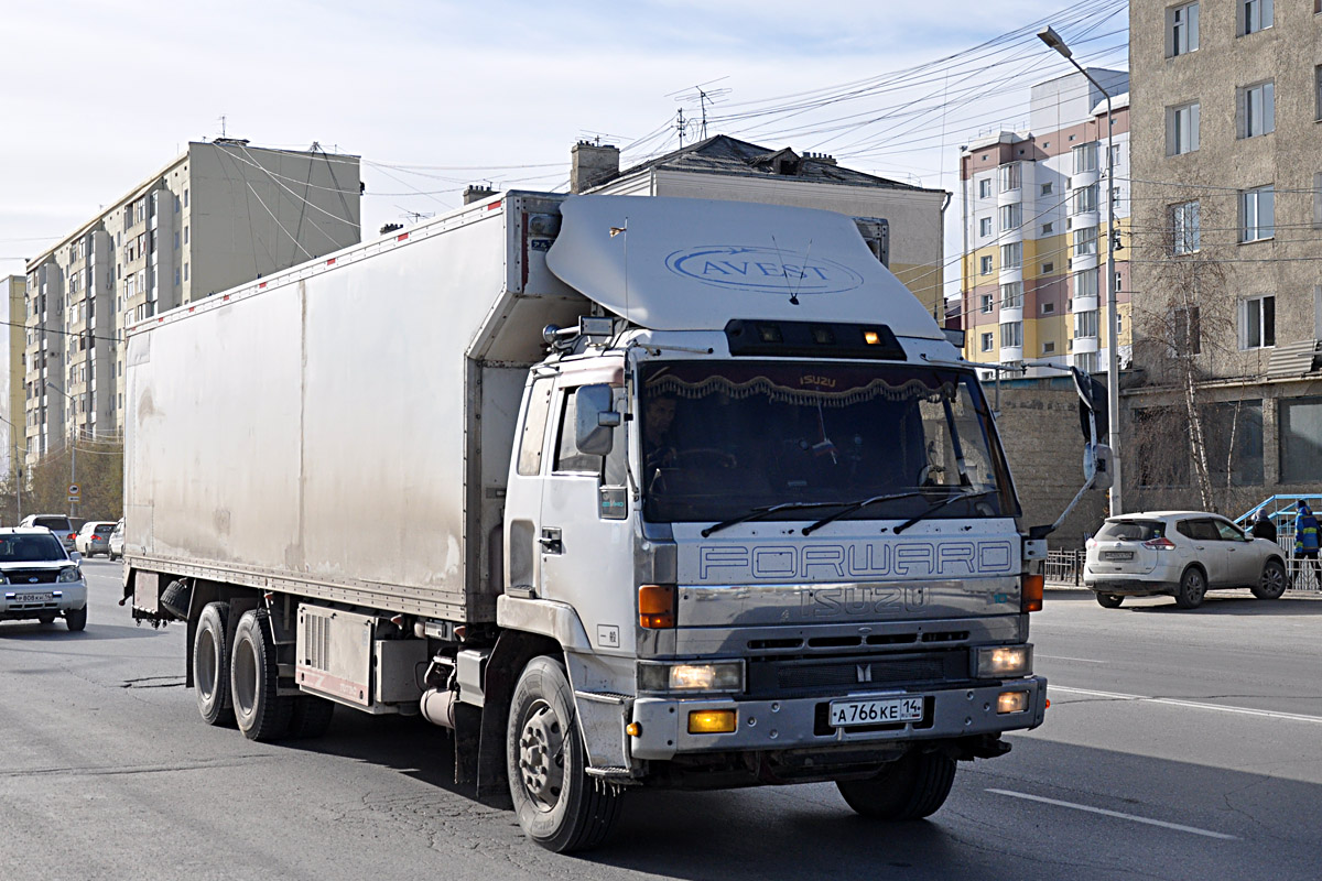 Саха (Якутия), № А 766 КЕ 14 — Isuzu Giga (общая модель)