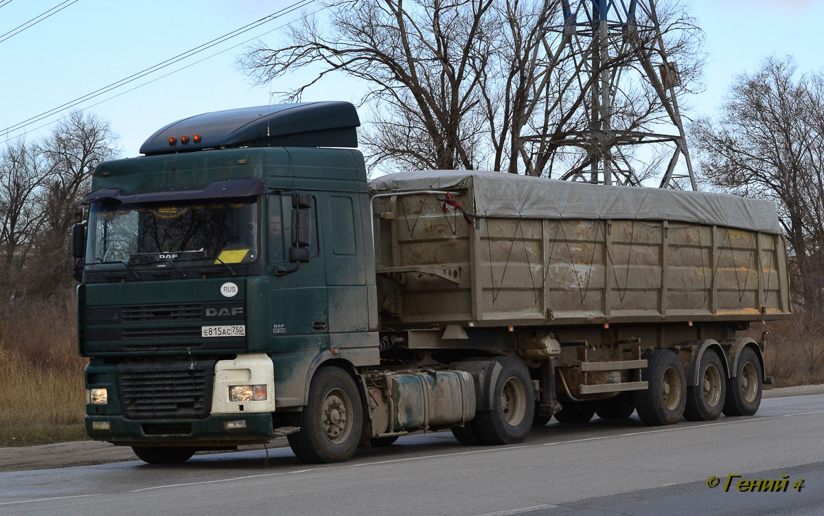 Московская область, № Е 815 АС 750 — DAF 95XF FT