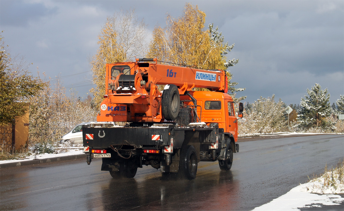 Красноярский край, № В 687 КТ 124 — КамАЗ-43253-A3