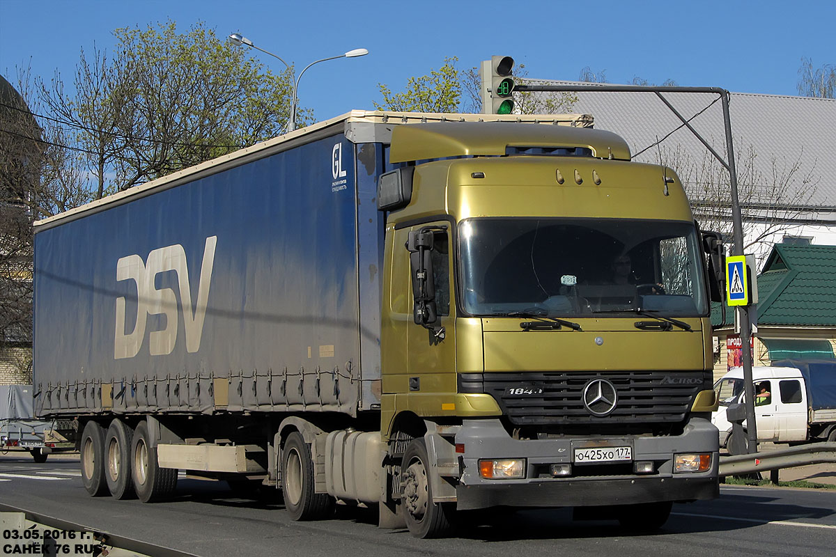 Москва, № О 425 ХО 177 — Mercedes-Benz Actros ('1997) 1840