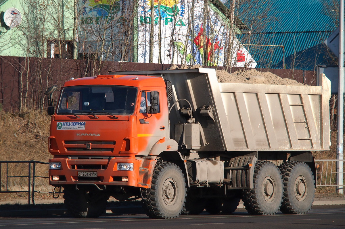 Ханты-Мансийский автоном.округ, № О 125 ВМ 186 — КамАЗ-65222-43 [652224]