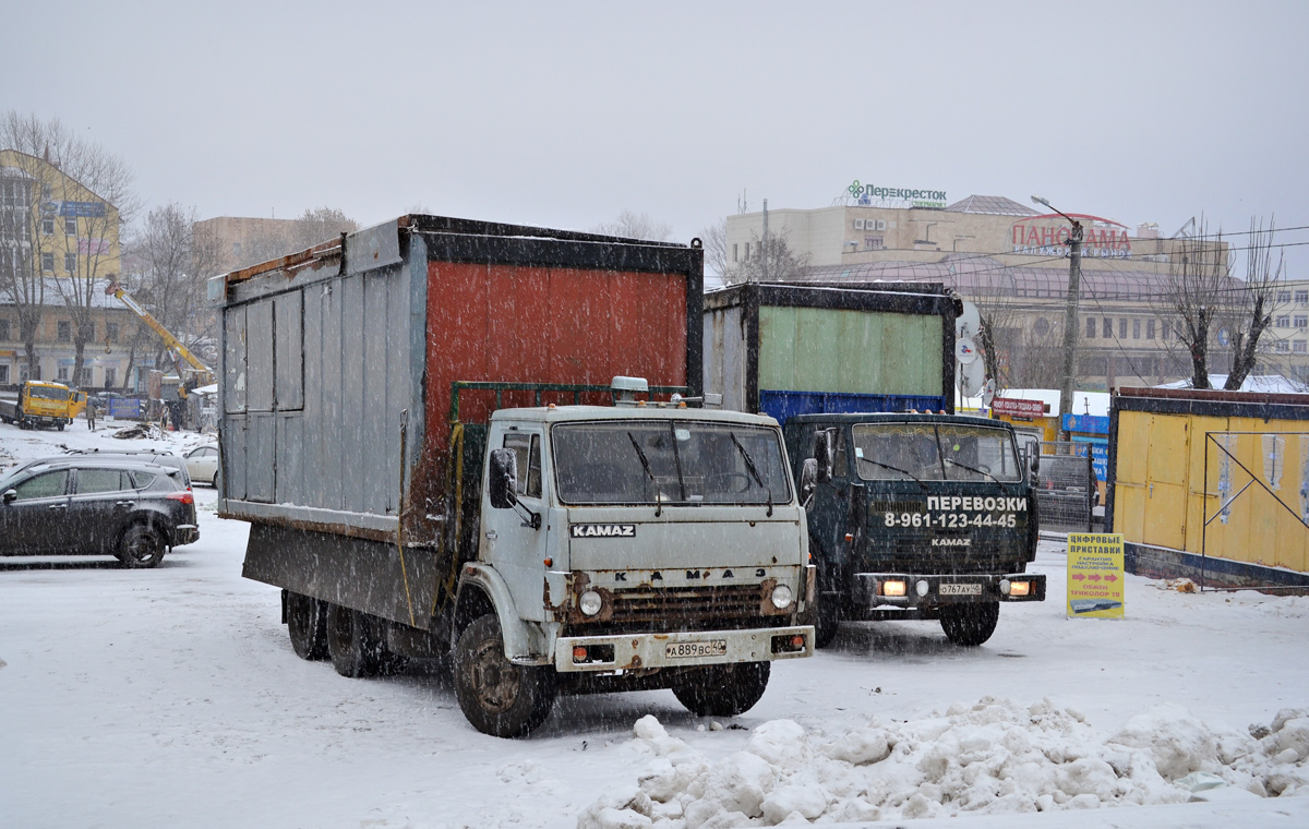 Калужская область, № А 889 ВС 40 — КамАЗ-5320