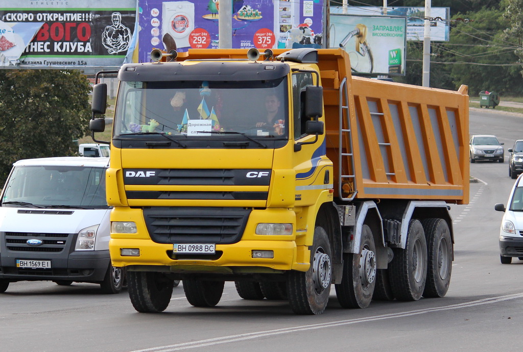 Одесская область, № ВН 0988 ВС — DAF CF85 FAD