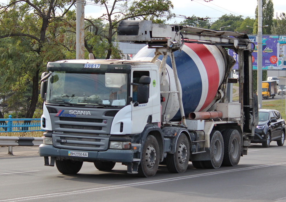 Одесская область, № ВН 2350 АА — Scania ('2004) P380