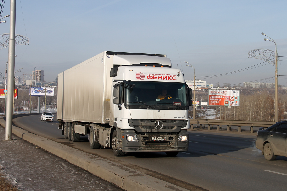 Татарстан, № Х 997 ОА 116 — Mercedes-Benz Actros ('2009) 1841