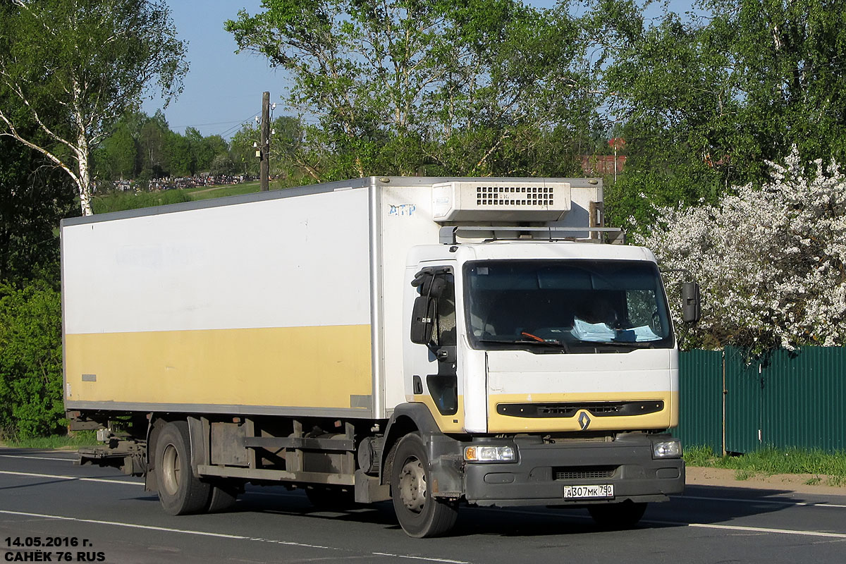 Московская область, № А 307 МК 750 — Renault Premium ('1996)