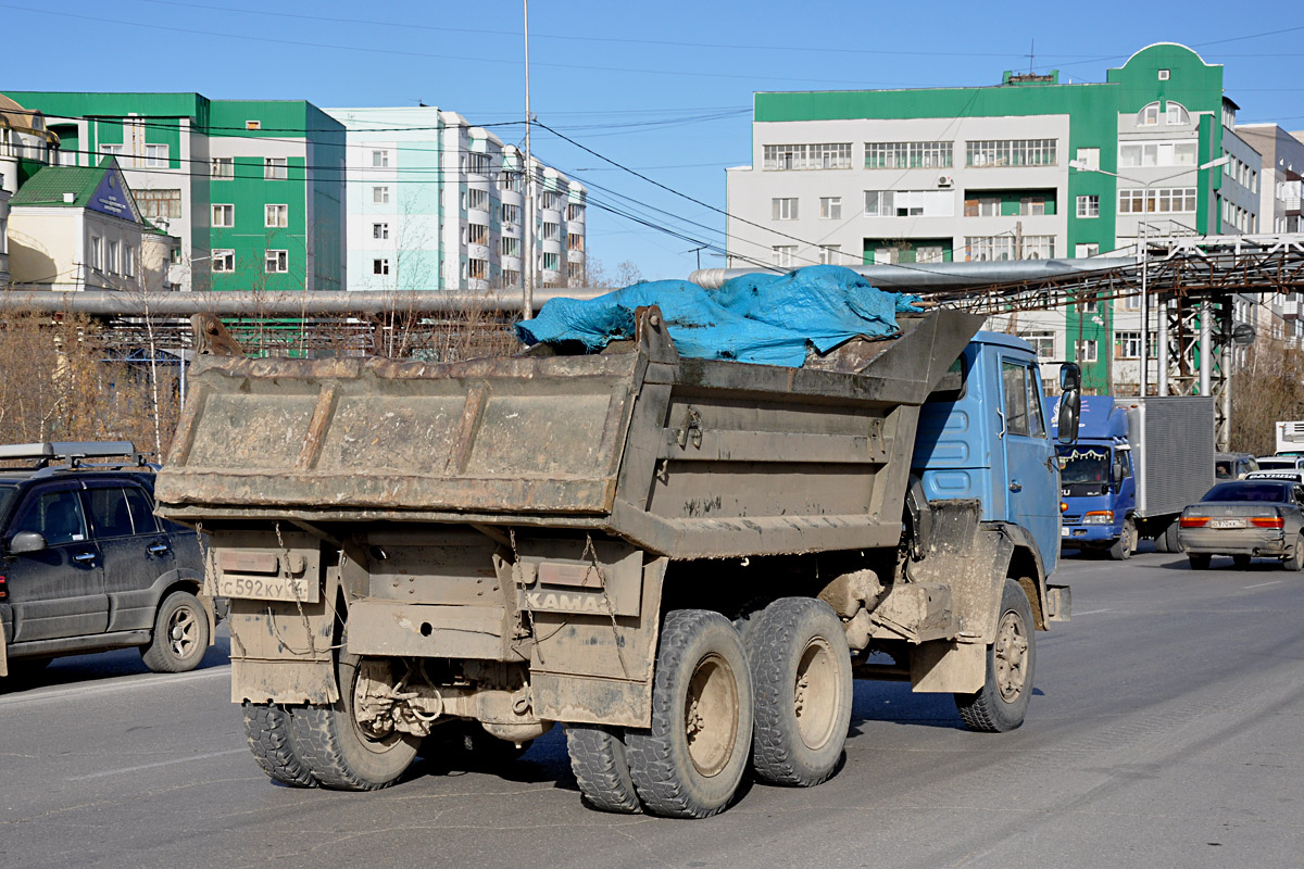 Саха (Якутия), № С 592 КУ 14 — КамАЗ-5320