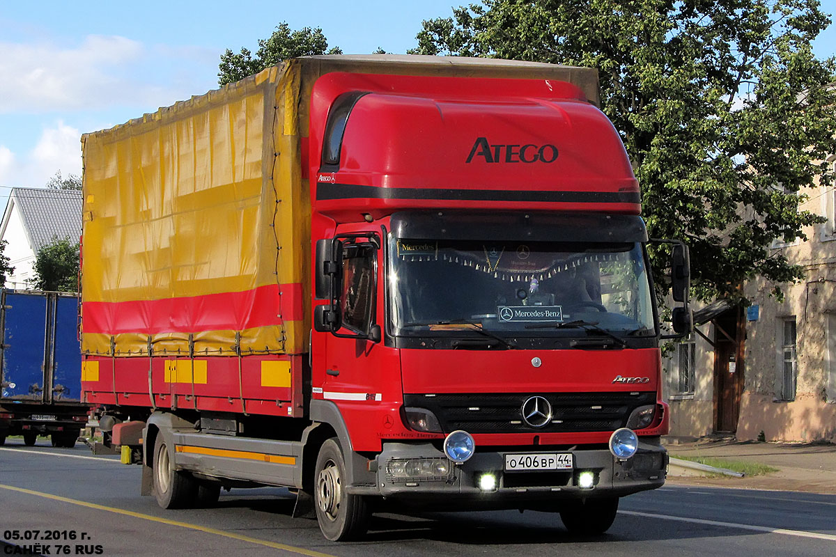 Костромская область, № О 406 ВР 44 — Mercedes-Benz Atego 815