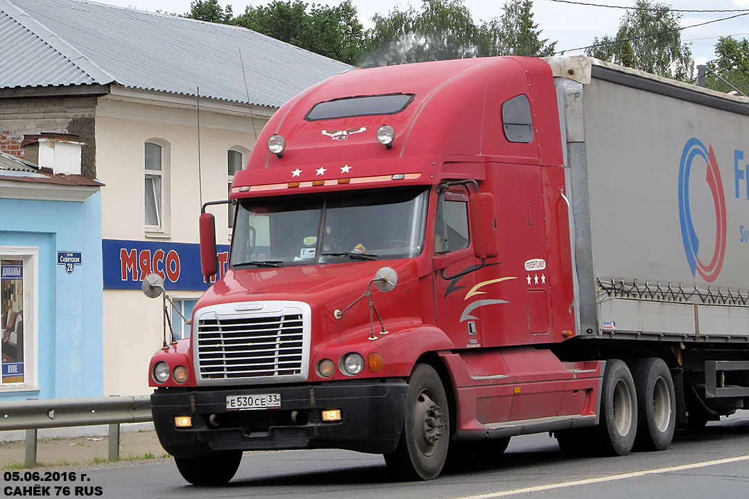 Владимирская область, № Е 530 СЕ 33 — Freightliner Century Class