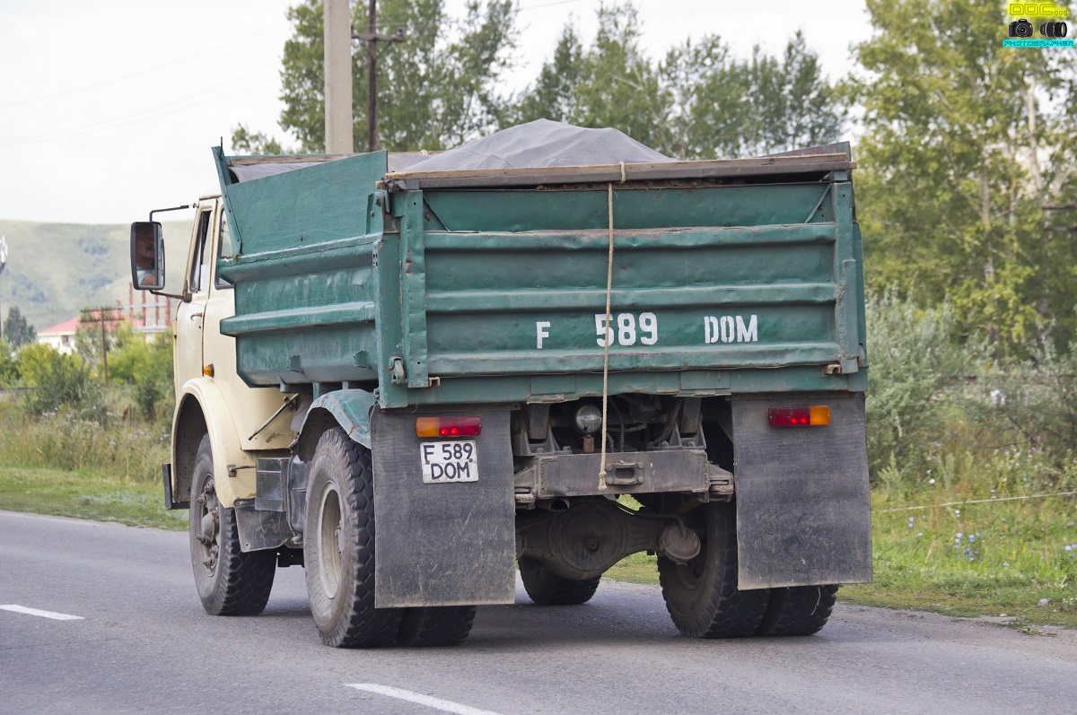 Восточно-Казахстанская область, № F 589 DOM — МАЗ-5549