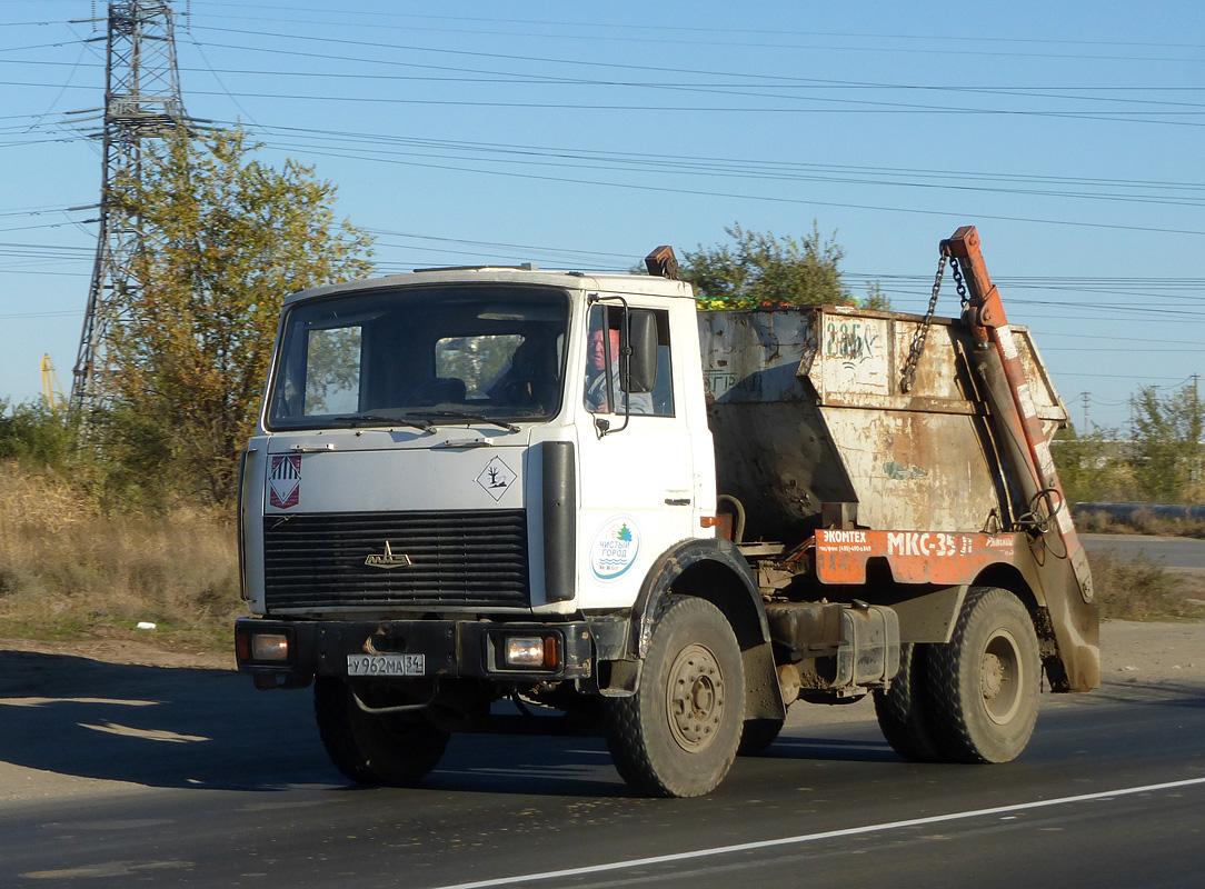 Волгоградская область, № У 962 МА 34 — МАЗ-5551A2