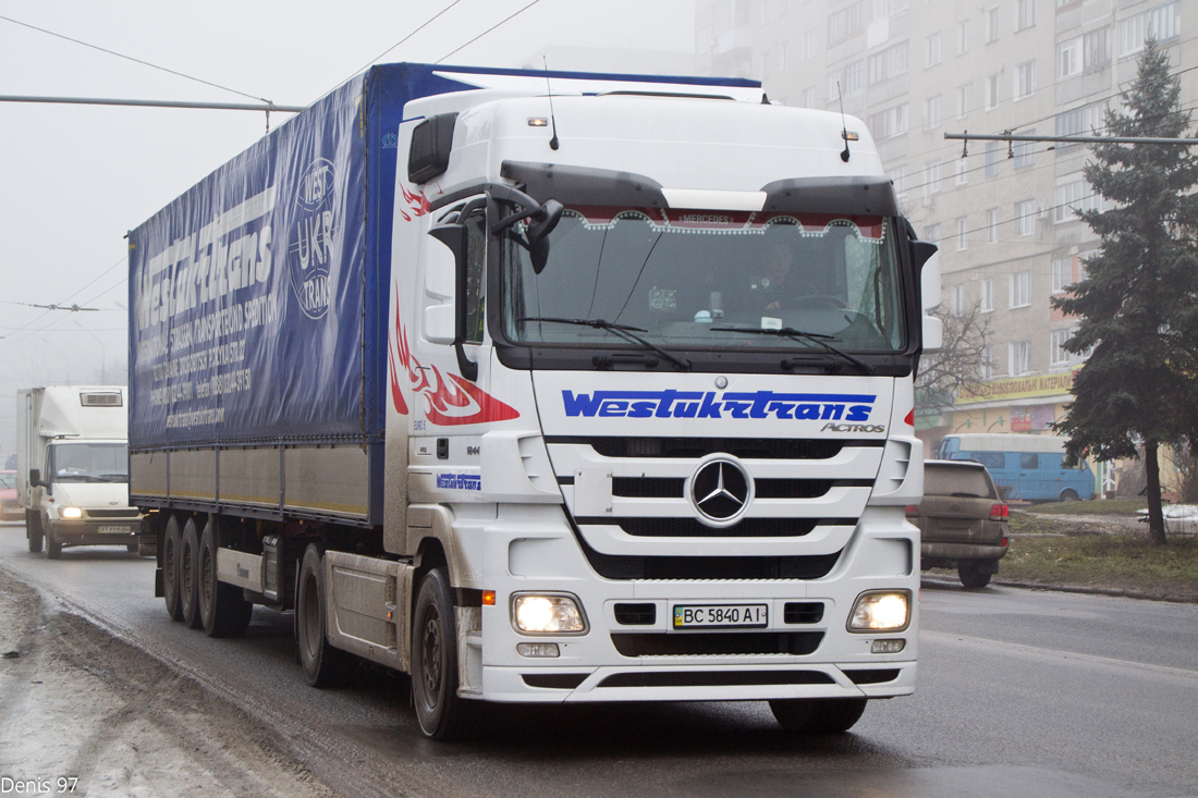 Львовская область, № ВС 5840 АІ — Mercedes-Benz Actros ('2009) 1846