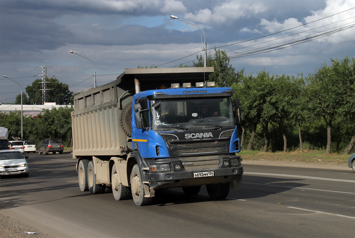 Красноярский край, № А 692 ММ 124 — Scania ('2011) P440