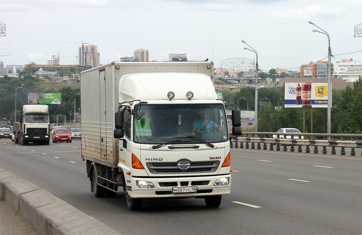 Иркутская область, № М 007 УС 38 — Hino 500