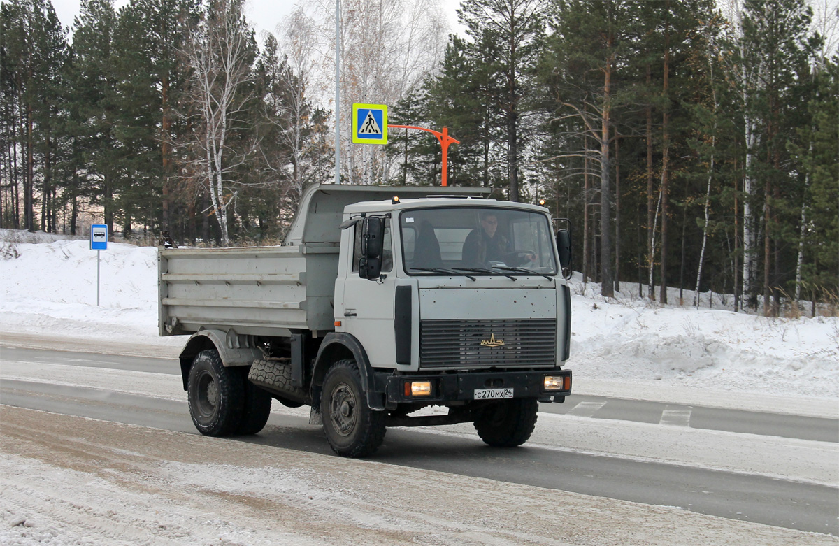 Красноярский край, № С 270 МХ 24 — МАЗ-555102