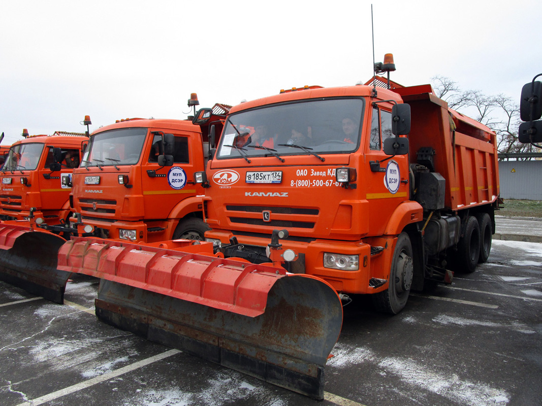 Волгоградская область, № В 185 КТ 134 — КамАЗ-65115-L4