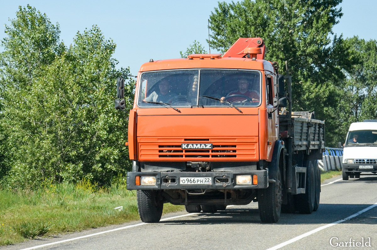 Алтайский край, № О 966 РН 22 — КамАЗ-53229-15 [53229R]