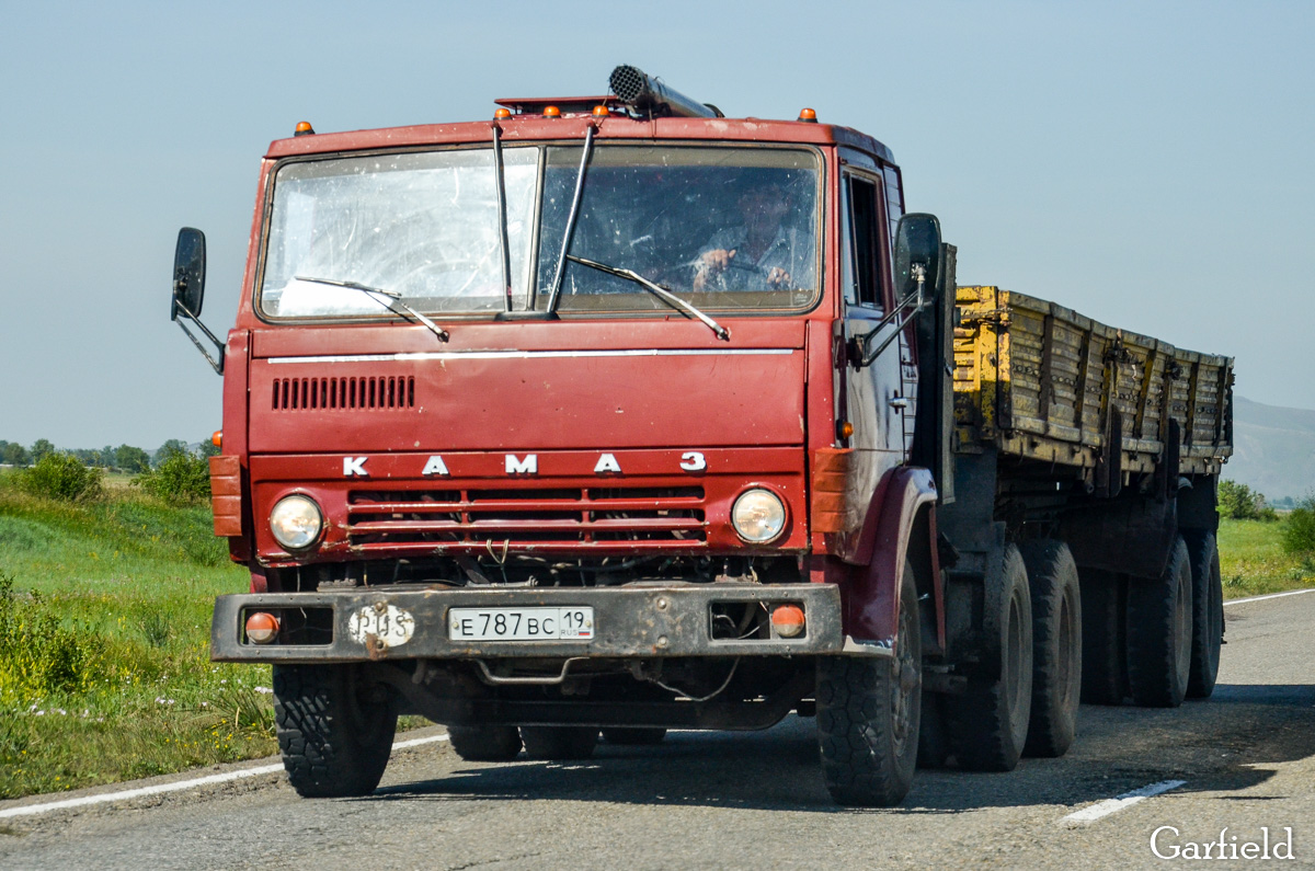 Хакасия, № Е 787 ВС 19 — КамАЗ-5410