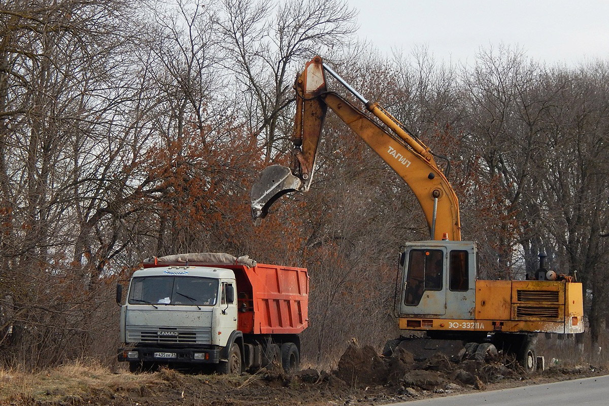 Белгородская область, № Р 435 ХК 31 — КамАЗ-55111-02 [55111C]