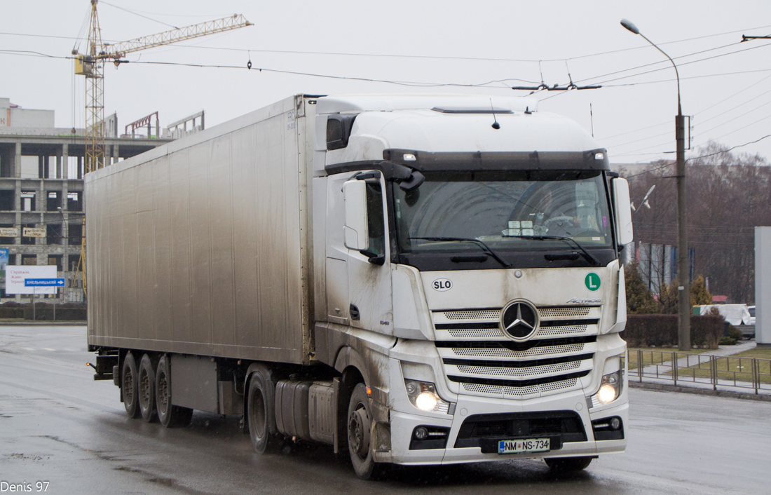 Словения, № NM NS-734 — Mercedes-Benz Actros ('2011) 1843