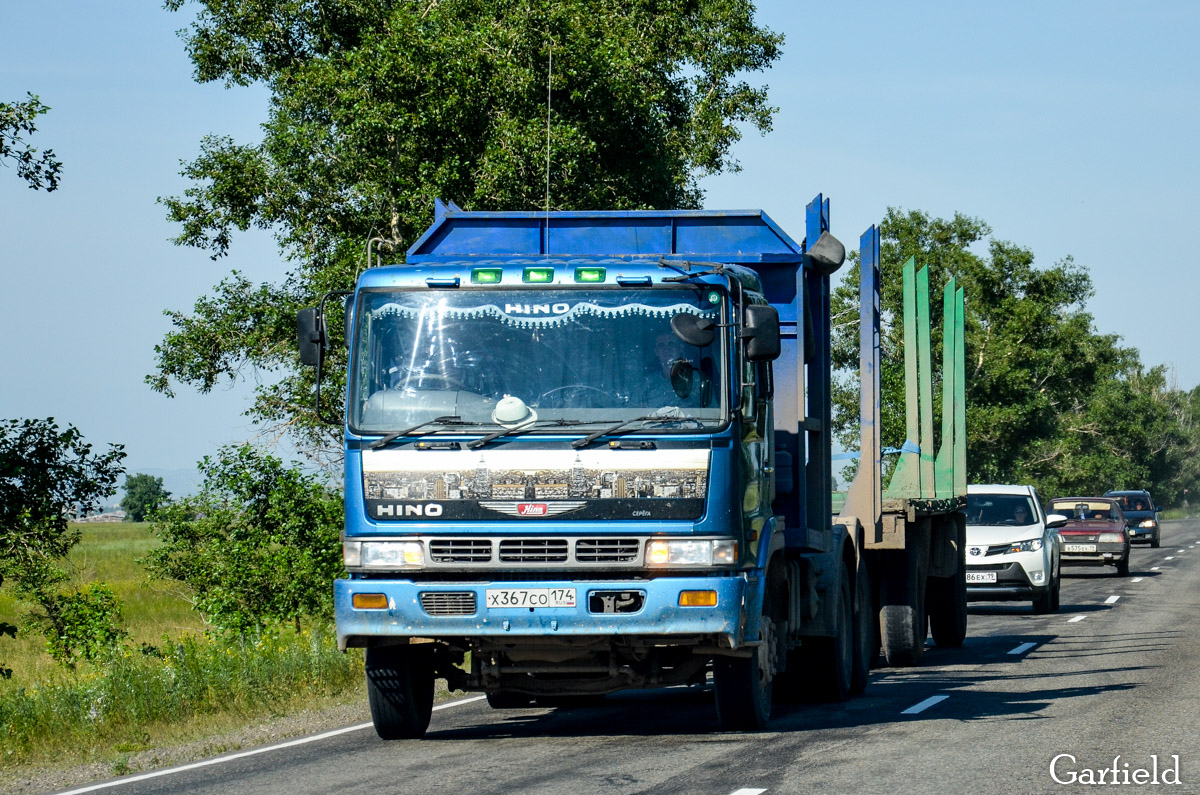 Хакасия, № Х 367 СО 174 — Hino FR