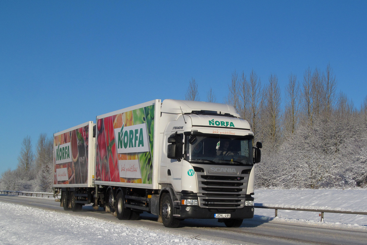 Литва, № JDN 495 — Scania ('2013) G410