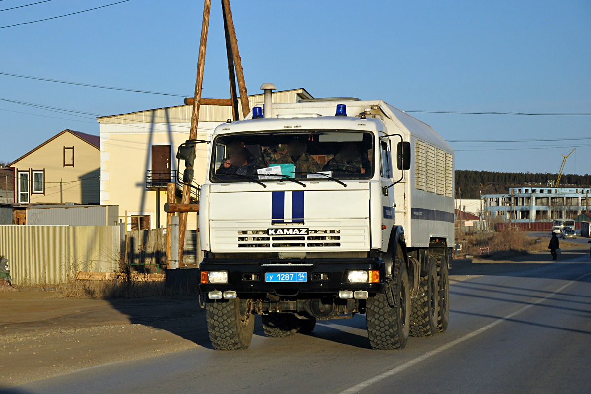 Саха (Якутия), № У 1287 14 — КамАЗ-43114-15 [43114R]