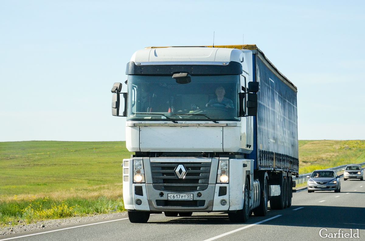 Омская область, № С 617 РТ 55 — Renault Magnum ('2008)