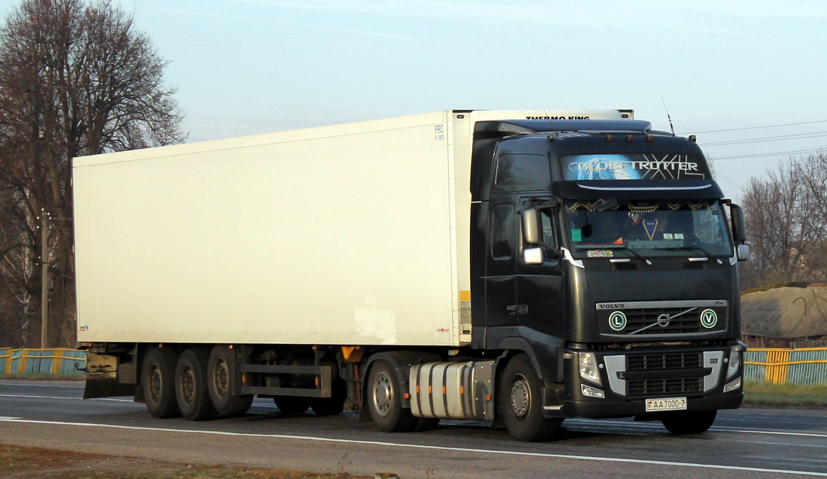 Минск, № АА 7000-7 — Volvo ('2008) FH.440