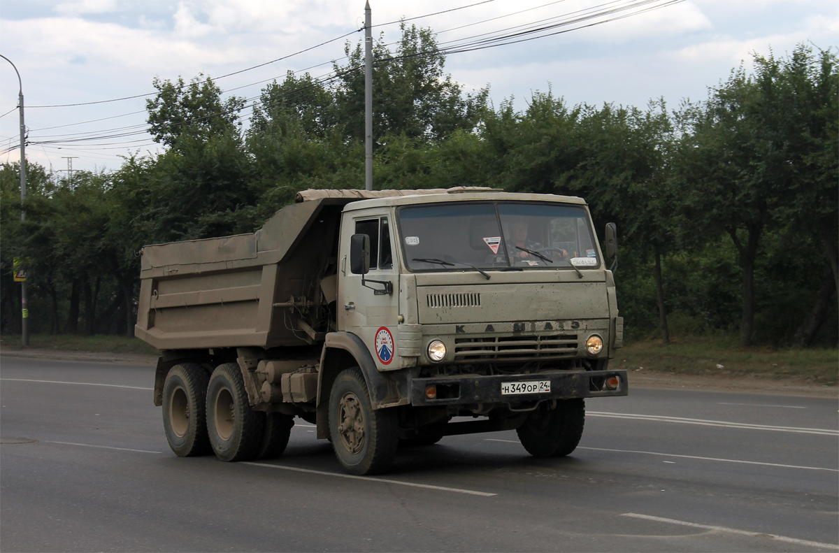 Красноярский край, № Н 349 ОР 24 — КамАЗ-55111 [551110]