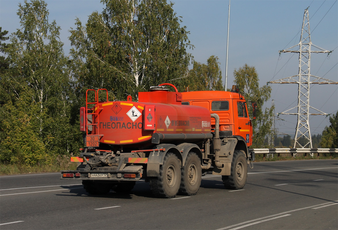 Красноярский край, № Н 443 КР 124 — КамАЗ-43114-15 [43114R]