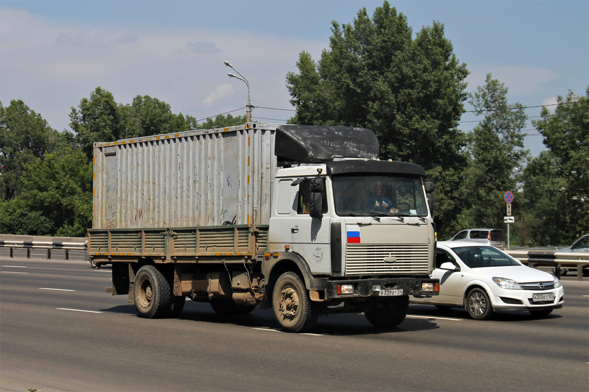 Красноярский край, № В 339 ВТ 24 — МАЗ-5336 (общая модель)