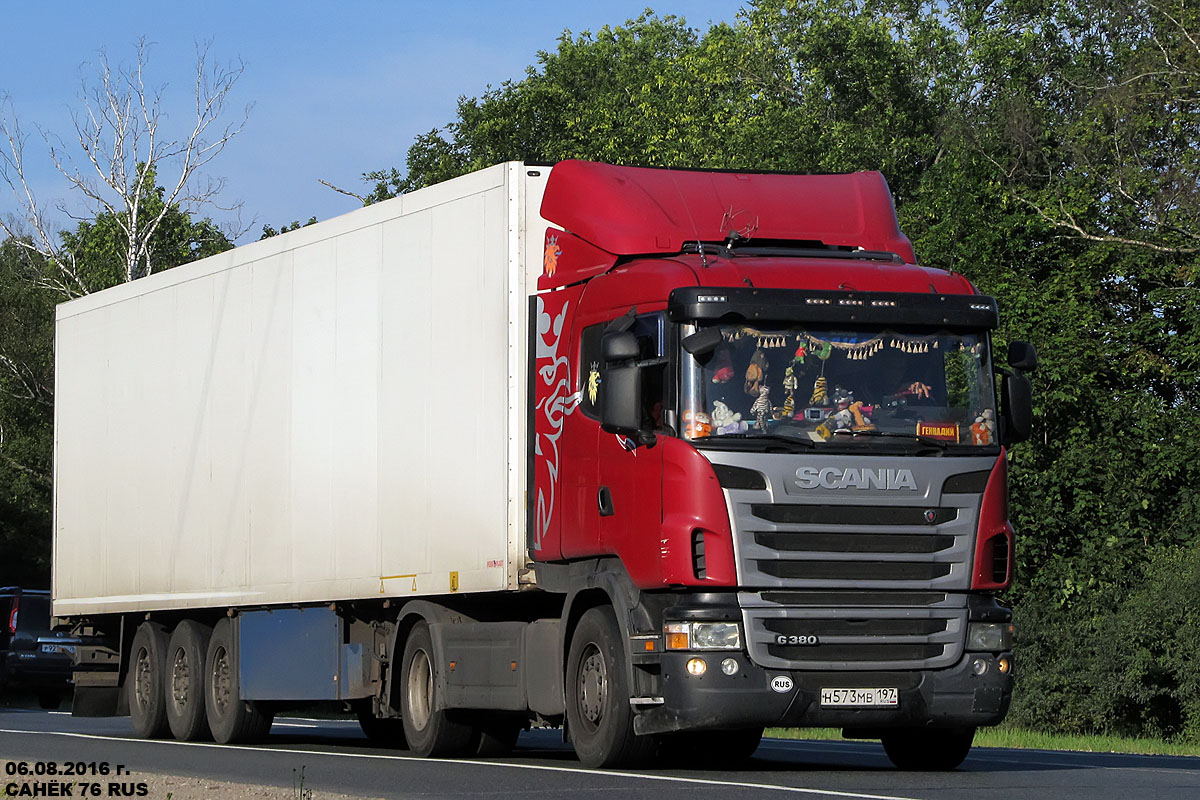 Москва, № Н 573 МВ 197 — Scania ('2009) G380