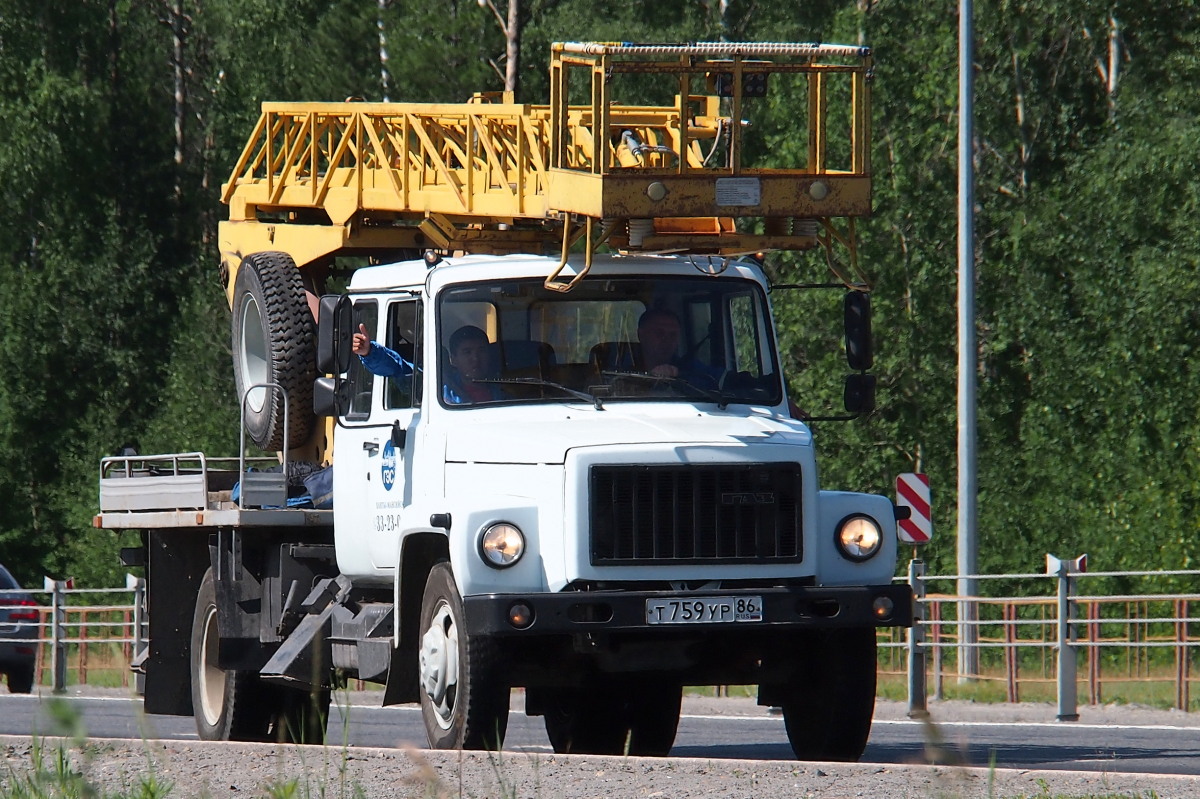 Ханты-Мансийский автоном.округ, № Т 759 УР 86 — ГАЗ-3309