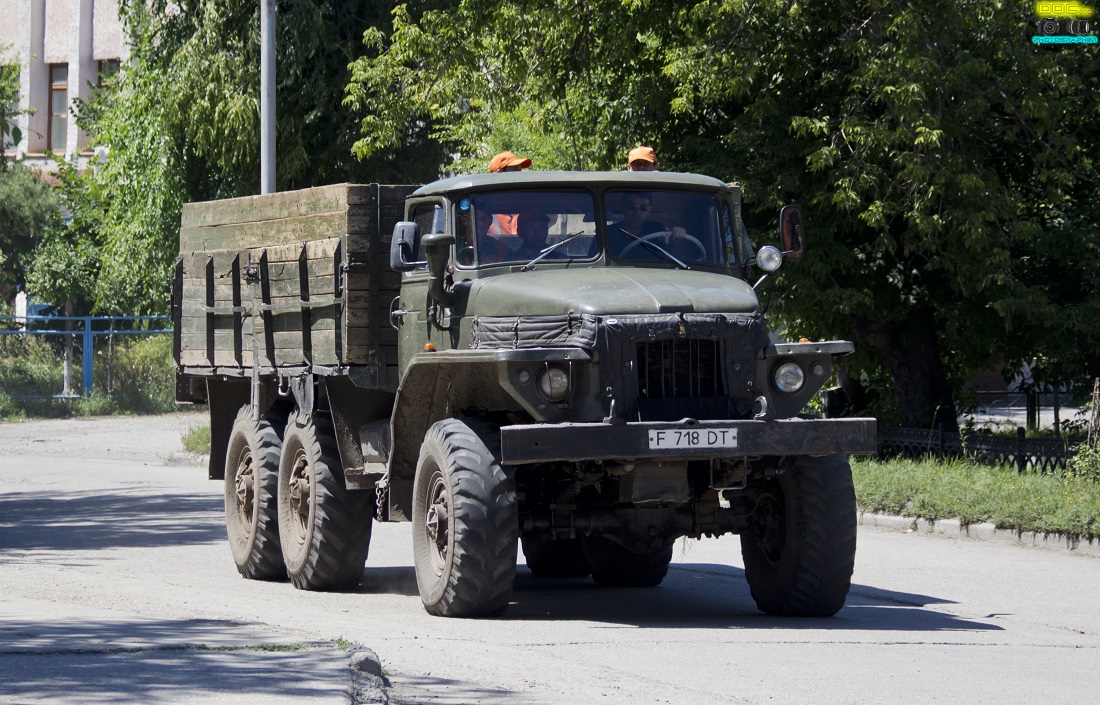 Восточно-Казахстанская область, № F 718 DT — Урал-375Д