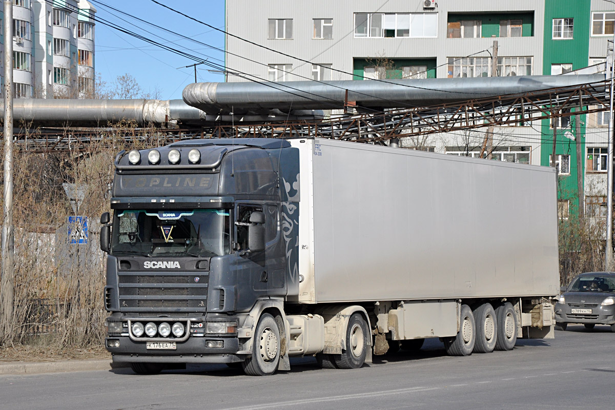 Забайкальский край, № К 176 ЕА 75 — Scania ('1996) R124L