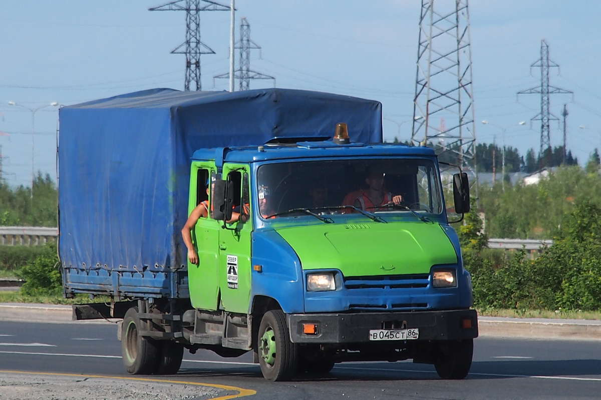 Ханты-Мансийский автоном.округ, № В 045 СТ 86 — ЗИЛ-5301ME "Бычок"