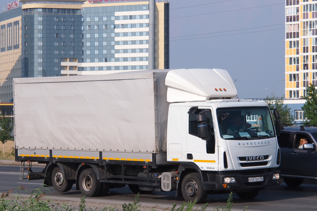 Ханты-Мансийский автоном.округ, № Е 457 ЕХ 196 — IVECO EuroCargo ('2008)