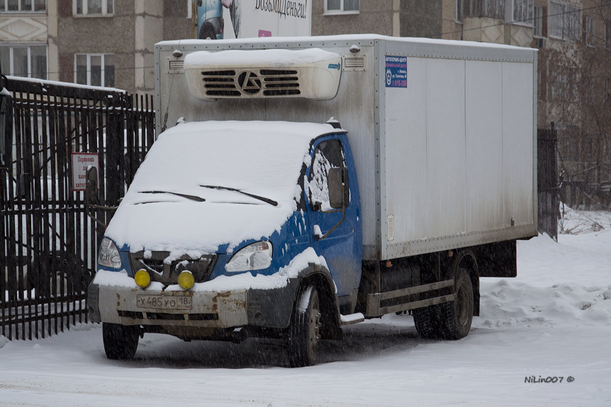 Удмуртия, № Х 485 УО 18 — ГАЗ-331061 "Валдай"