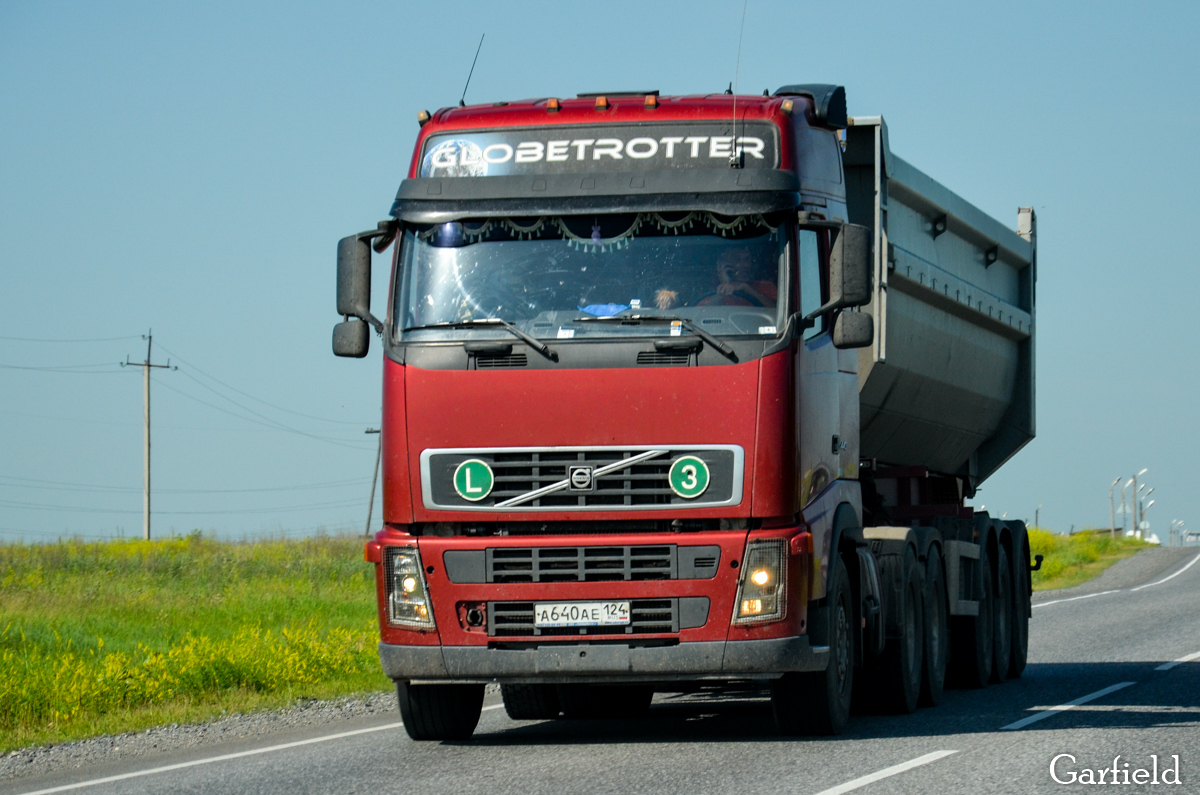 Красноярский край, № А 640 АЕ 124 — Volvo ('2002) FH12.440