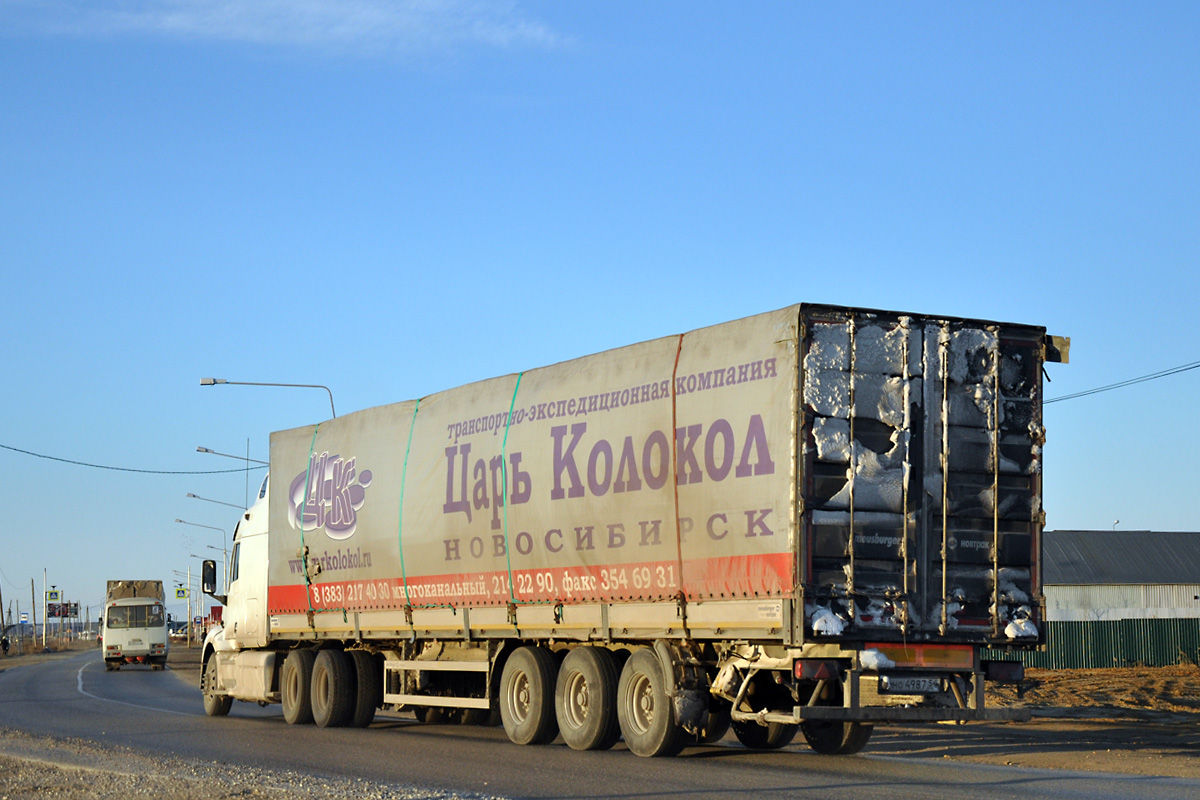 Красноярский край, № Н 078 АС 124 — Peterbilt 387